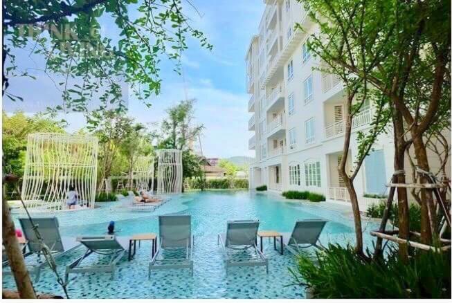 Summer Huahin Condo612,Near Beach&Cicada,Beautiful Swimming Pool Extérieur photo