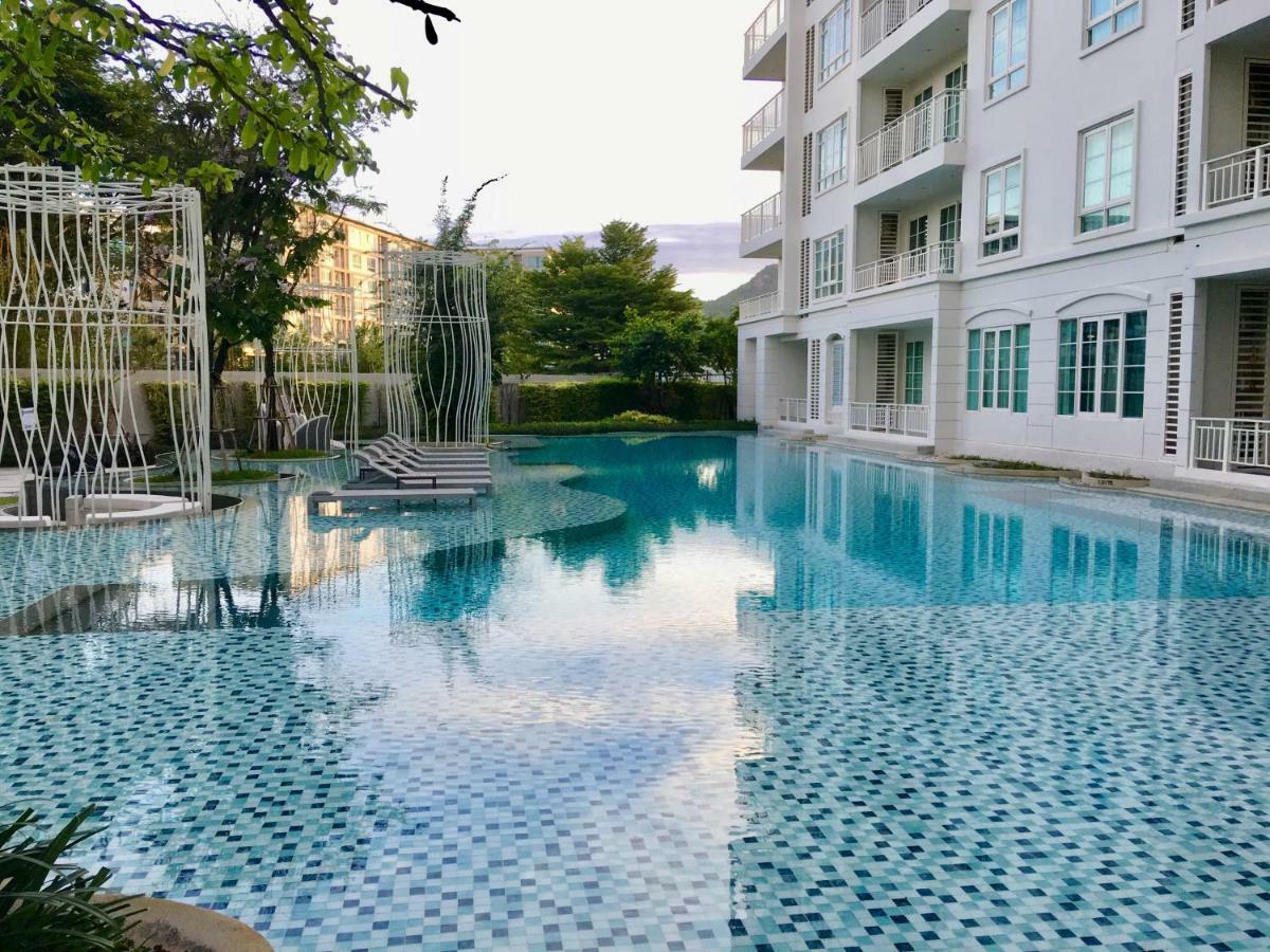 Summer Huahin Condo612,Near Beach&Cicada,Beautiful Swimming Pool Extérieur photo