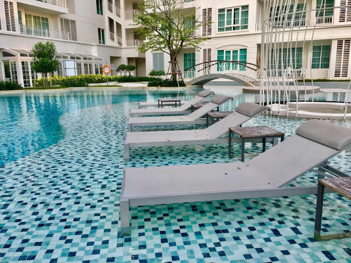 Summer Huahin Condo612,Near Beach&Cicada,Beautiful Swimming Pool Extérieur photo