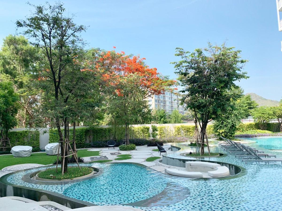 Summer Huahin Condo612,Near Beach&Cicada,Beautiful Swimming Pool Extérieur photo